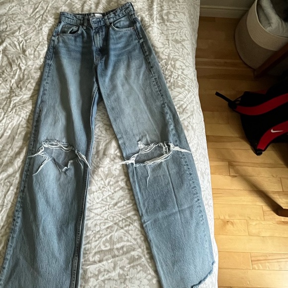 Zara wide leg pant - Picture 1 of 3